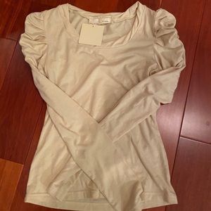 Areve Ruched Shirts -S